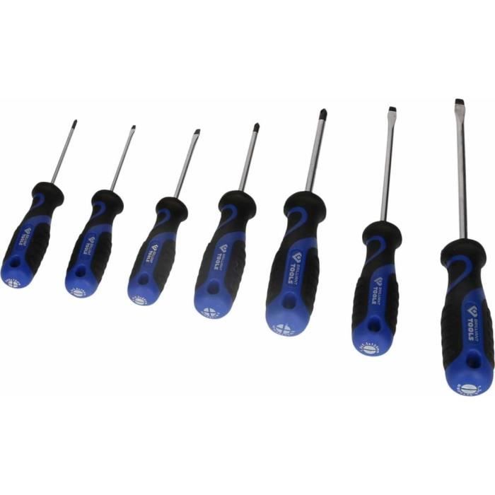 Jeu De Tournevis - Brilliant Tools - BT033007 - Embouts PH - Manche Bi-matière - Chrome Vanadium Trempé