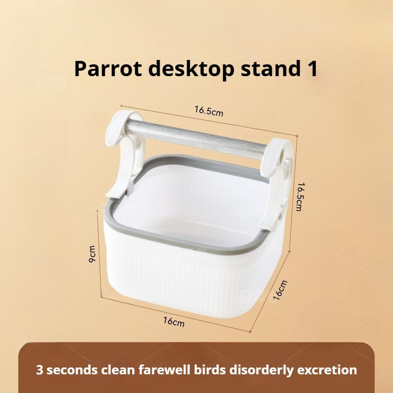 

Товары для животных Подставка для попугая, стойка с фиксированной точкой для дефекации, специальная настольная подставка для птиц, матовые игрушки