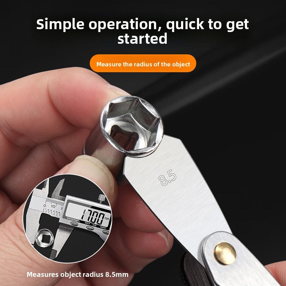 Stainless Steel Sample R Gauge Screw Pitch Center Measurement  Industrial Measurement