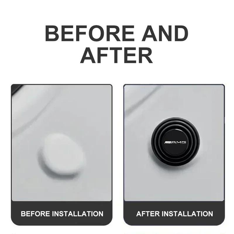 Car Sticker For Benz Noise-proof and Shock-proof Cushion for Automobile Door Sound Insulation Pad For Mercedes Benz AMG W204 W20