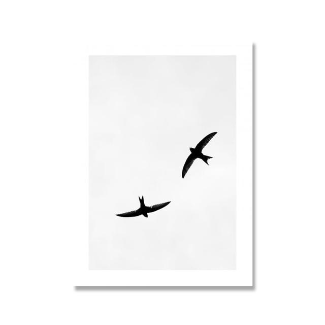 

Скандинавский природный пейзаж, холст, картина, черный, белый цвет, львиное дерево, настенный художественный постер, украшение для дома, скандинавский принт, современные фотографии 21*30cm