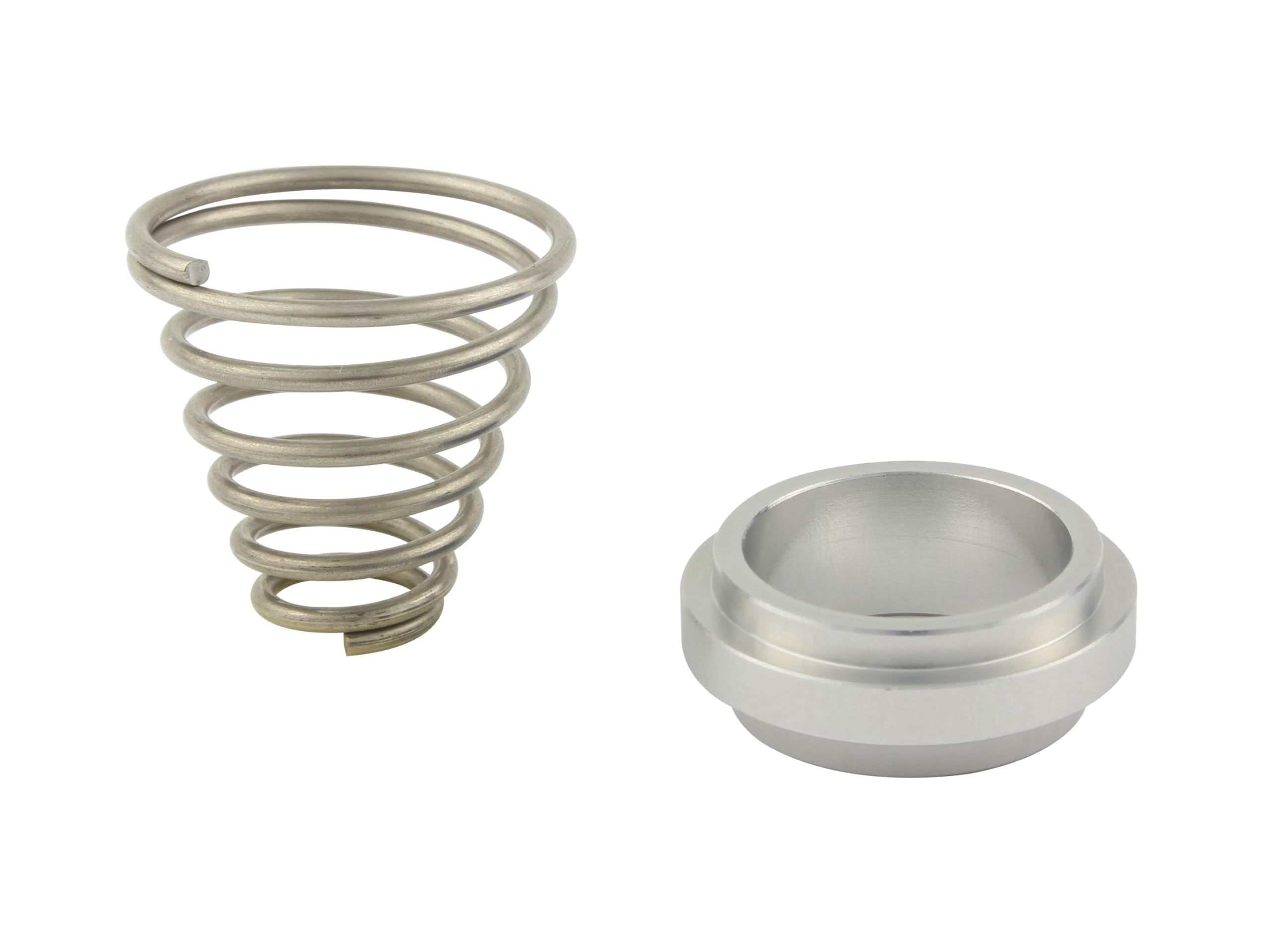 

POSH FAITH Motorcycle Supplies Rear Master Return Spring & Spacer NSR50 | NSF100 | XR100-MOTARD Silver 906018-03