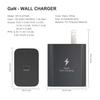 Compatible with Samsung S22/S21/Note10, PD45W Ultra-Fast Dual Type-C Charger, EU & US Standard