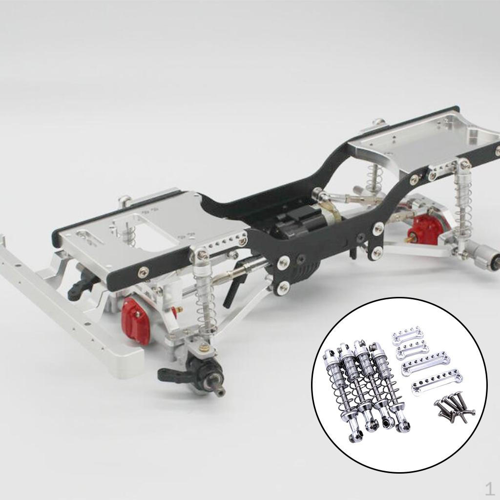 

Aluminum RC Car Shock Absorbers Replacement D90 D91 D99S Model Spare Parts срібний