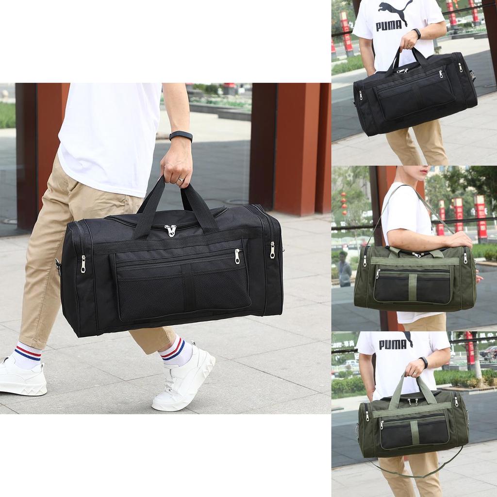 Large Capacity Foldable Travel Bag For Men And Women Waterproof Oxford Fabric Design