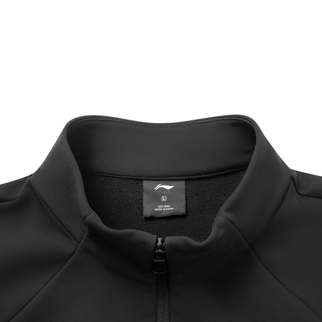 Li Ning 3D Stand Collar Logo Stitching Jacket Men Jacket AFDVB79-3