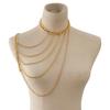 European-American Multi-layer Tassel Shoulder Necklace for Women