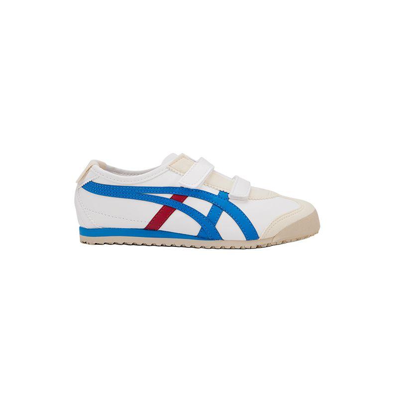 New Onitsuka Tiger MEXICO 66 Abrasion Resistant Low Top Kids Lifestyle Shoes White Children Aged 3 7 Years Old 1184A055-101