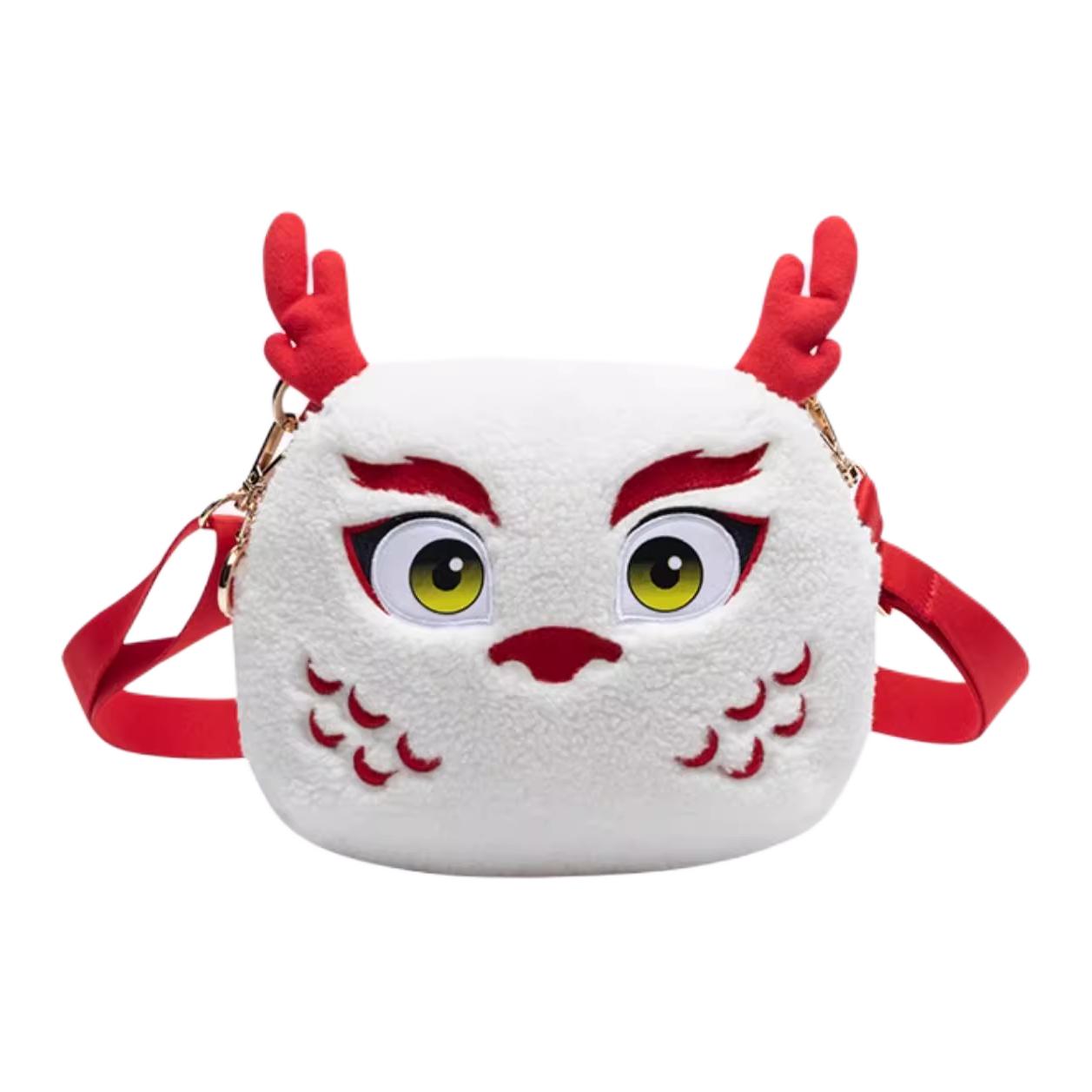 New Anta Plush Cloth Shoulder Bag Crossbody Bag Regular Unisex Papyrus White 192447131R-1 22171180CM 2809₽