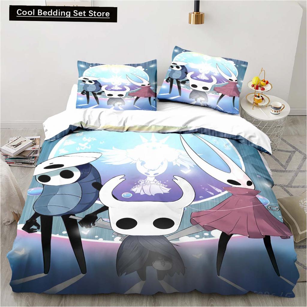 New Hollow Knight Fashion 3D Digital Printing Bedding Set Duvet Cover Comforter Bed Single Twin Full Queen Youth Girl Boys Gift