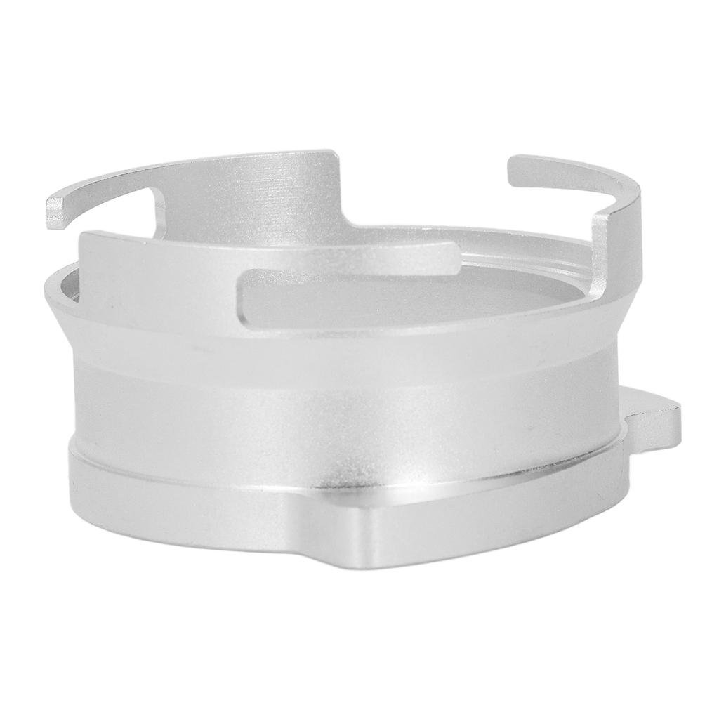54mm Dosing Funnel Rotable Coffee Dosing Ring Replacement Silver Funnel Accessories For Home Coffee Shop Office