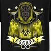 T-shirt Unisex Escape - Fuga dalle Backrooms - Entità - Vagabondo - Smiler - Maglietta Gioco Survival Horror - Gaming - T-shirt Gioco Indie Horror