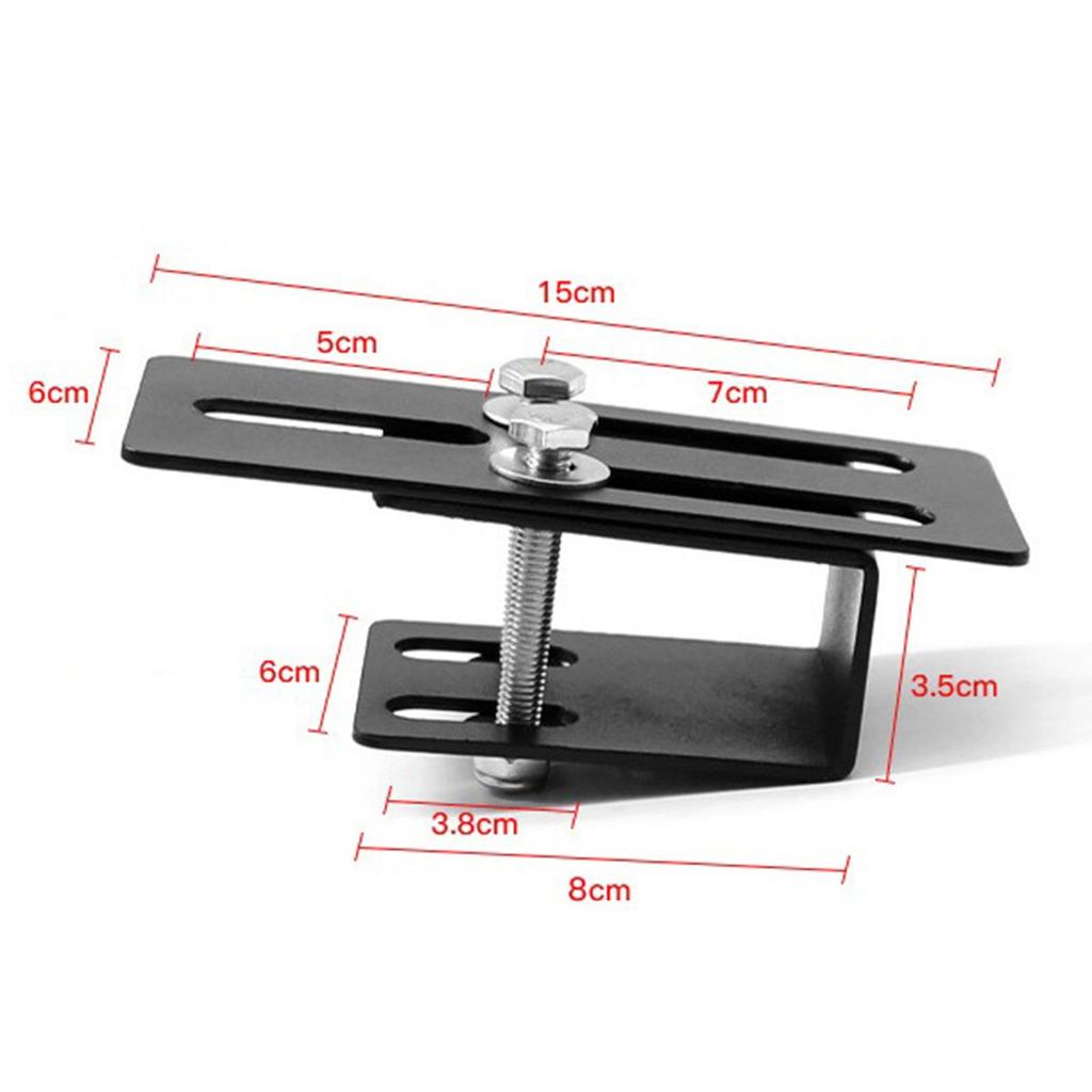 Car Roof Light Bracket,Led Lights Bar Bracket Black Accessory Portable Versatile High Carbon Steel Light Mounting Bracket