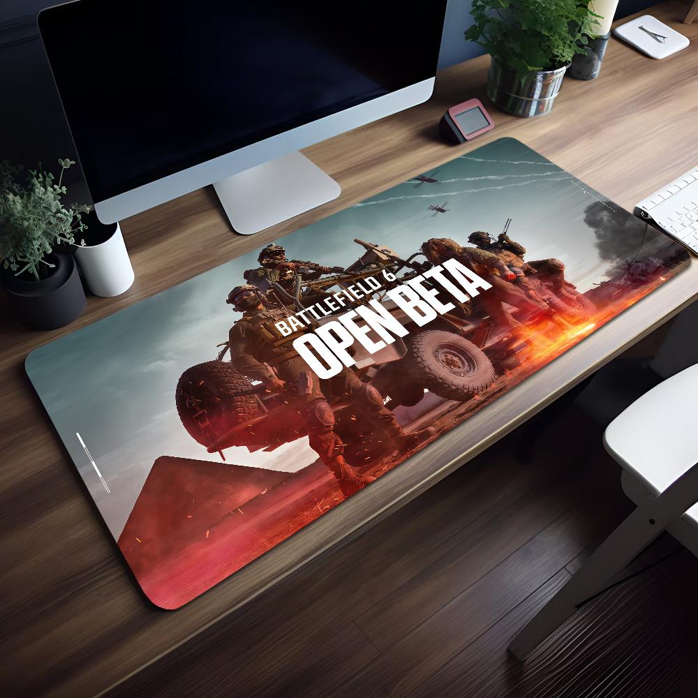 Mouse Pad MousePad Non-slip Lockedge Office Game Student B-Battlefield Gaming E-sports 6 New Thickened Large Writing Pad Cushion