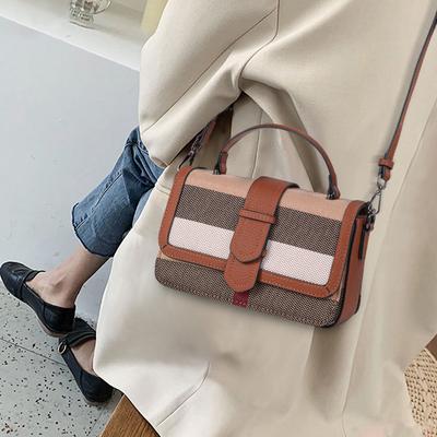 Fashion Plaid Crossbody Bags for Women New High Capacity Simple Shoulder Purses Female Brand Designer Trends Handbags