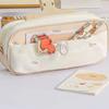 Large Capacity Capybara Stationery Bag Pencil Case Cartoon Pencil Bag  School
