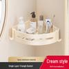 No-Drill Space Aluminum Corner Bathroom Shelf