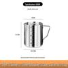 Xihe 304 Stainless Steel Measuring & Latte Art Pitcher
