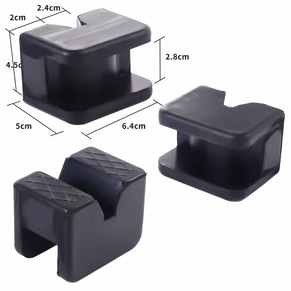 Lifting Frame Rail Pinch Stands Mat Car Repair Tools Car Lift Jack Stand Rubber Pads