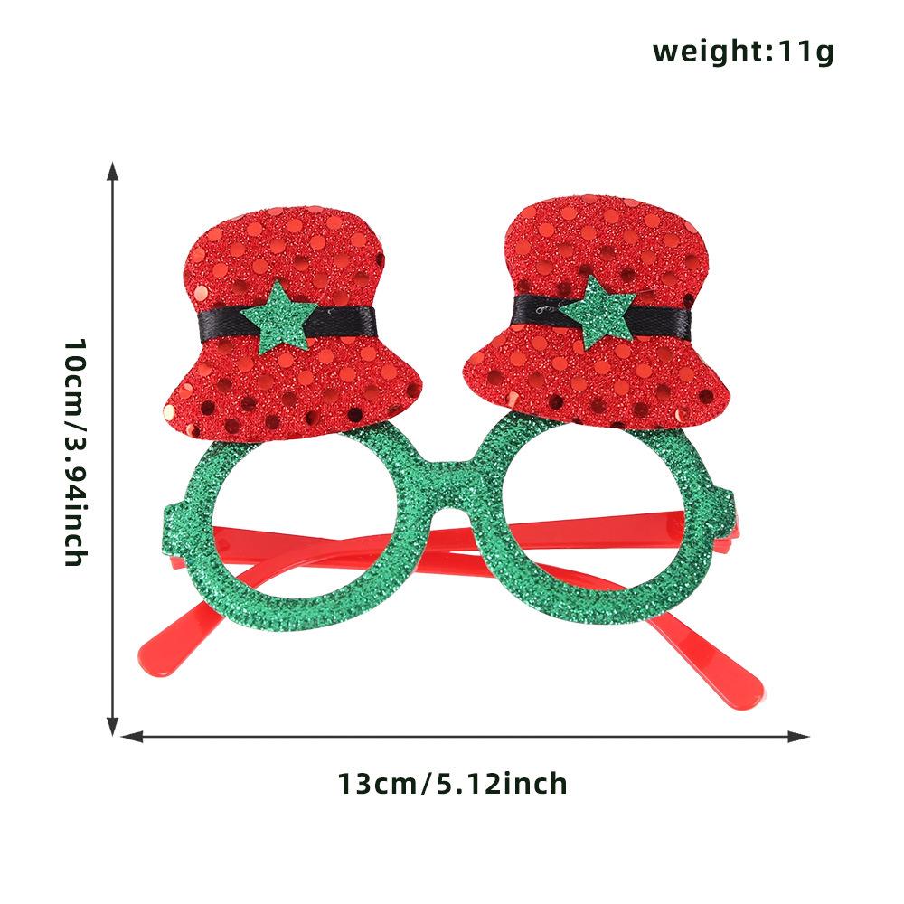 Christmas Party Eyeglass Frames: Santa, Snowman & Antler Designs for Kids