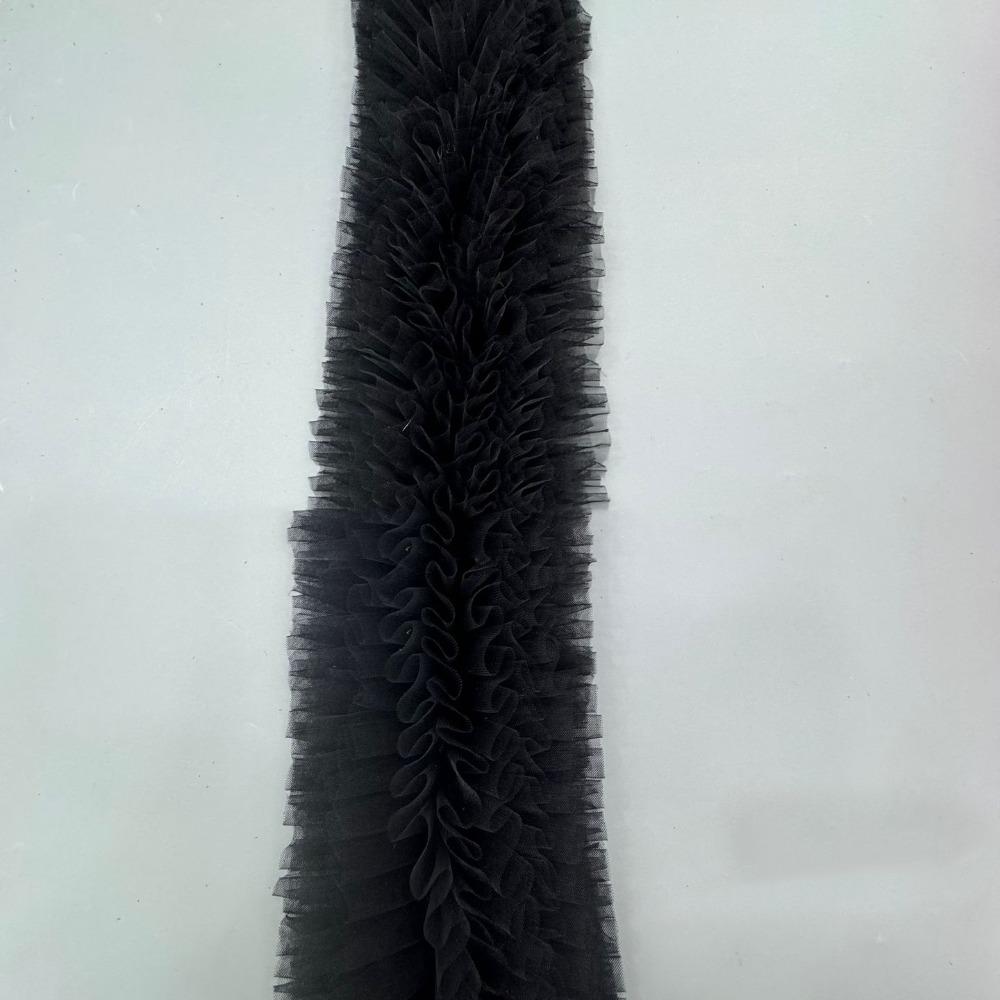 

New Multi-layered Lace Mesh Trim Ruffled Edge Fluffy Skirt Hem Decoration Encrypted DIY Dress Lace