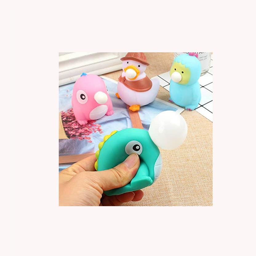 Squishes Squishy Toys Pop It Bubble Baby Dinosaur Relax Emotions Toys Dashboard Decorations Party Gifts Dinosaur Bobber Bath Toys (12 Pack Dinosaurs)