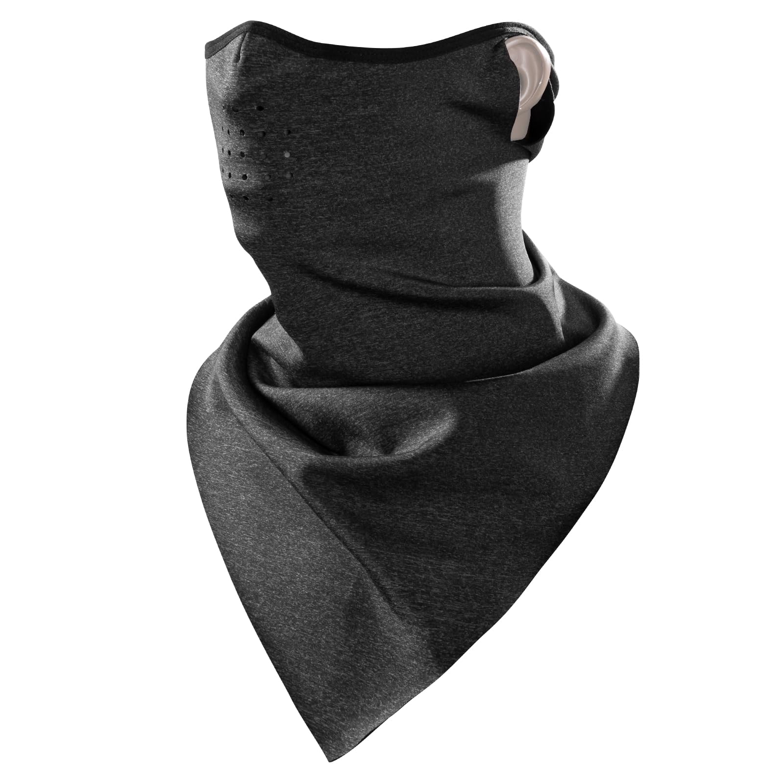

ROCKBROS Neck Warmer and Face Cover for Cold Thick Fleece Perfect for and Other Sports and Outdoor Men and Women Dark Winter, Protection, Windproof,