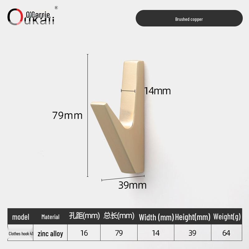 Wall-Mounted Shoe and Coat Rack with Metal Hooks for Entryway