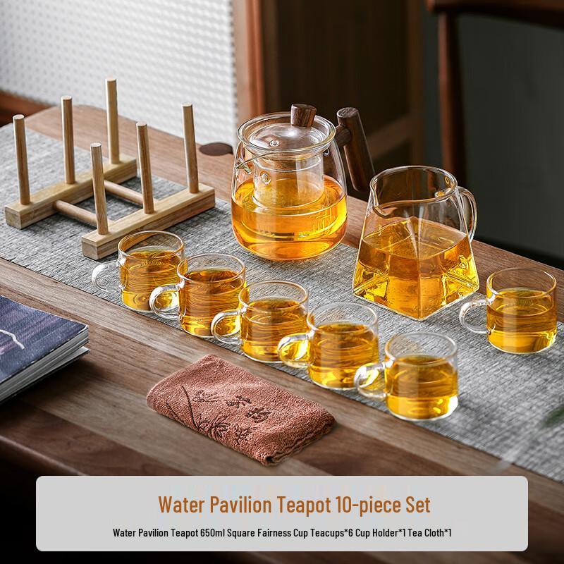 Naijiang Glass Teapot with Tea Infuser