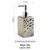 Luxury Hammered Ceramic Dispensing Bottle