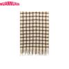 Scarf cold-resistant and warm high-end long tassel plaid shawl versatile student scarf