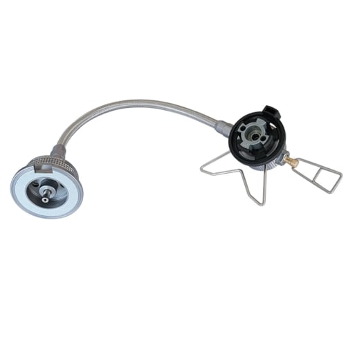 

CAMPING MOON Single Burner CB Сумісний адаптер Multi Gas Hose Line Вгвинчуваний перехідний адаптер Сумісний із ST-310 Multi Gas Hose Line with V