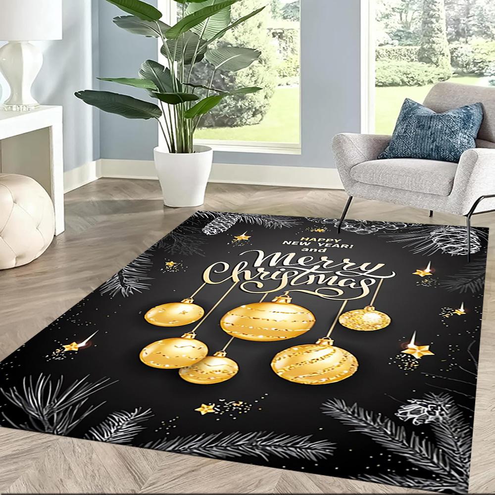 Nightmare Before Christmas Floor Mats for Living Room, Bedroom and Room Decoration Are Suitable for Gifts.