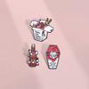 Alloy Trendy Cartoon Character Brooch Eyecatching Decorative Pin For Fashion Lovers