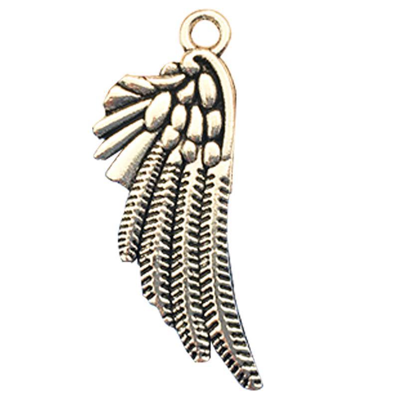 Herzförmige Schmuckanhänger aus antikem Silber und Zinklegierung - verschiedene Stile