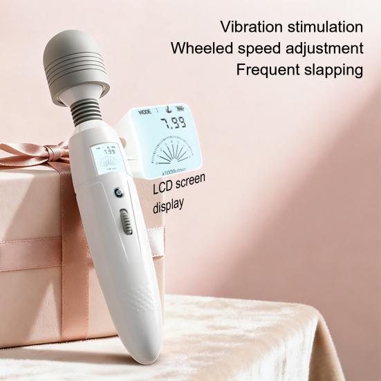 Vibrator Sex Toy for Adults G Spot Vibrator Wand with Led Display Personal Vibrating Massager with 8 Vibration Modes