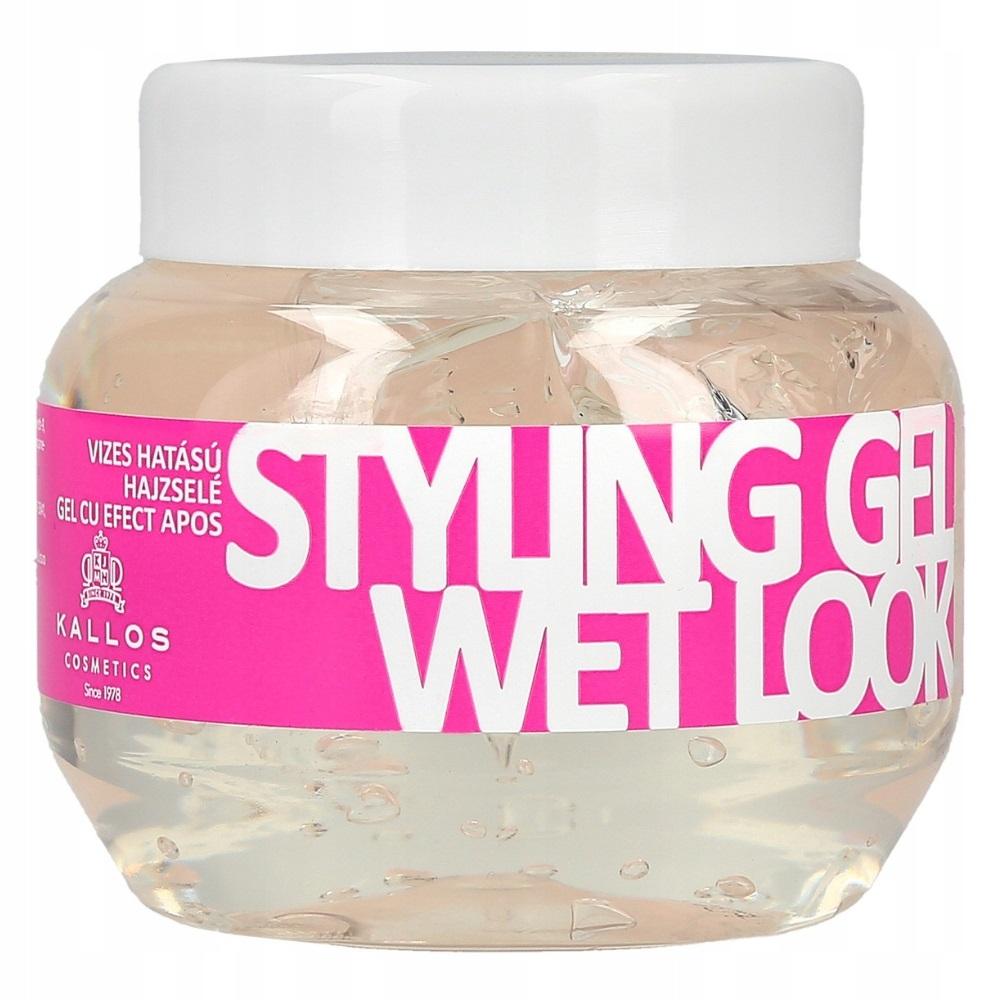 Kallos Styling Gel żel do stylizacji włosów, biały, 275 ml