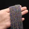 10Strands Faceted Beads 3mm Plated Color Isolation Beads For Jewelry Making DIY Necklace Bracelet Earrings Accessory