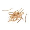 10pcs Non-Fading 24K Vacuum Gold Gypsy Tube Elbow Car Flower Flash Tube Diy Handmade Beaded Bracelet Necklace Tube Accessories