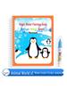 Reusable Children's Magic Water Doodle Book with Baby Water Pen - Educational Drawing Toy