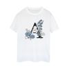 Disney Womens/Ladies Alice In Wonderland Letter A Cotton Boyfriend T-Shirt