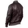 Genuine Men's Jacket Brown Leather Handmade Lambskin Stylish Soft Motorcycle