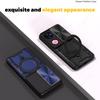 Slide Lens Camera Armor Funda for Vivo V50 Global Case for Vivo V50 Global V2427 Case Magnetic Ring Kickstand Holder Cover
