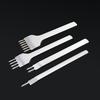 1PC hochwertige Locher handgemachte Leder Werkzeug Prong Diamant Punkt Bohren Werkzeug DIY