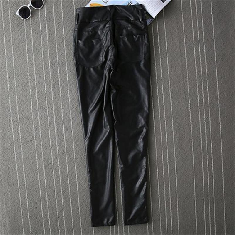 Womens Sexy Fashion Faux Leather Tight Pants With Premium Quality And Timeless Appeal