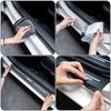 Car Door Sill Carbon Fiber Sticker Auto Protector Strip Waterproof For BMW Performance 3 5 7 Series F30 E90 F20 E46 E60 E70 E87