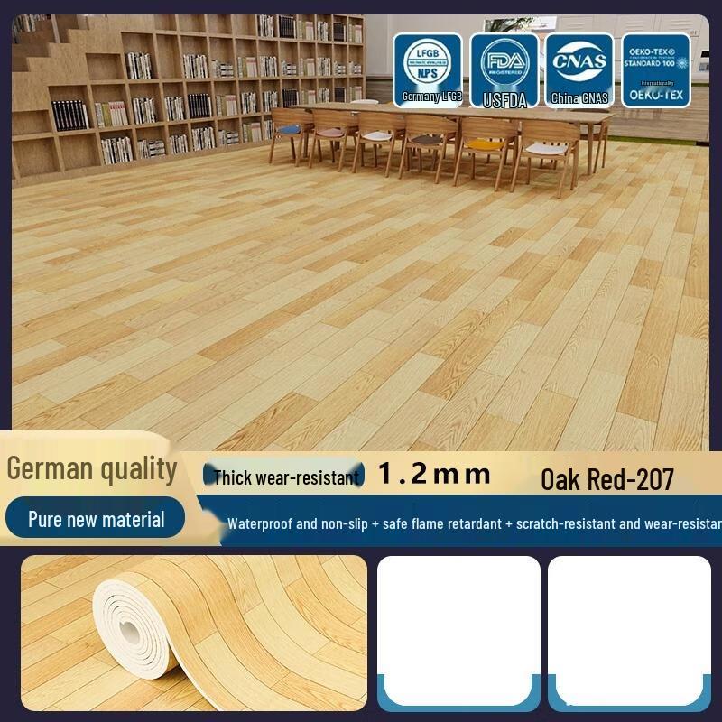 HANDUNYOU Thickened Waterproof PVC Flooring