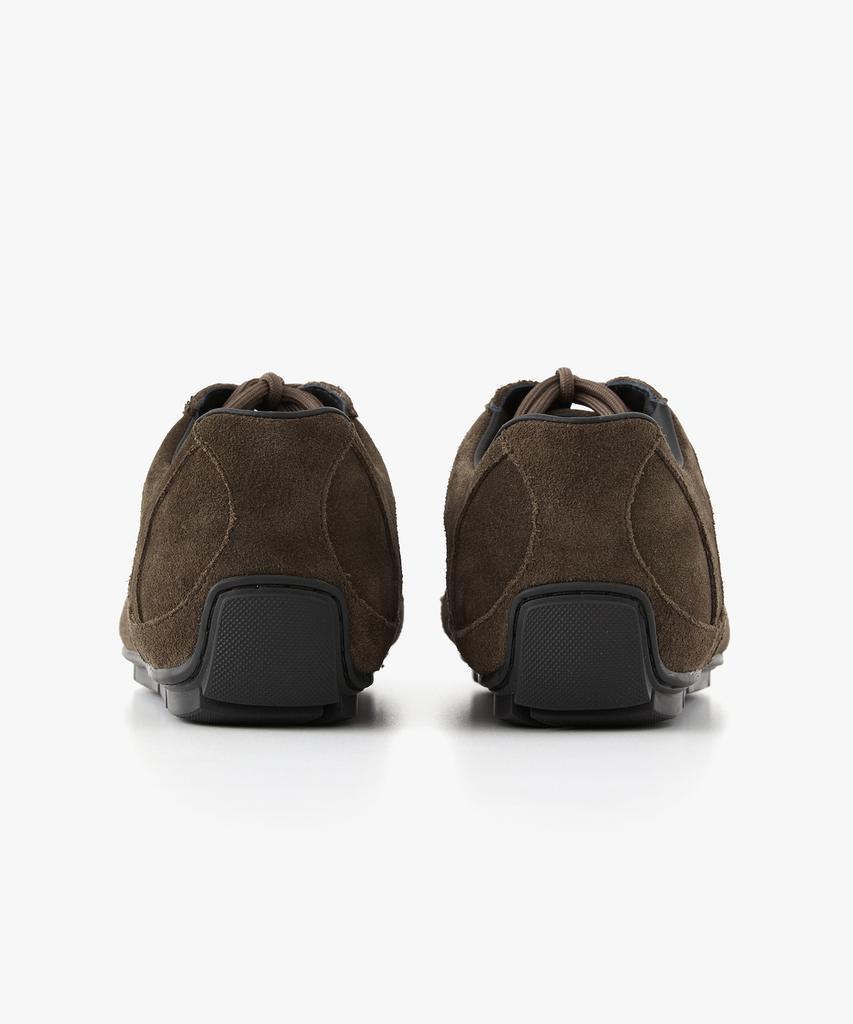 Romantic Move Bowler Sneakers R25M200 (Real Brown Suede)