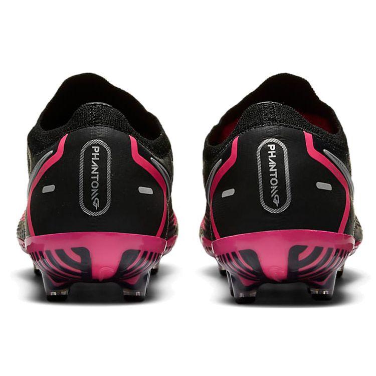 Nike Phantom GT Elite AG Pro Black Pink Blast Unisex Sneakers Metallic-Silver CK8438-006