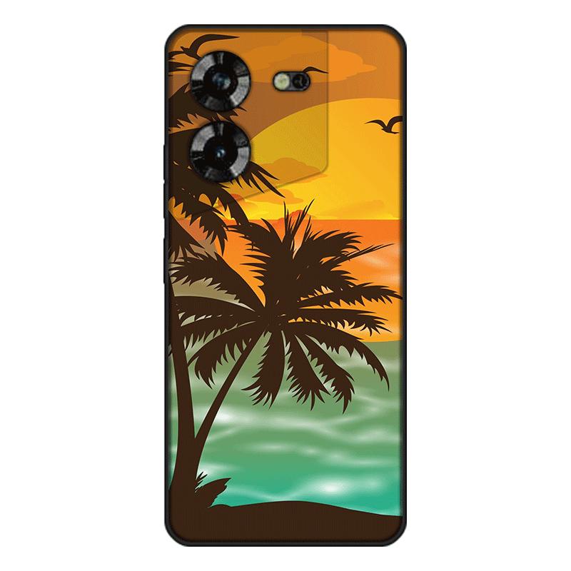 For Tecno Pova 5 Neo 3 Pova5 Neo3 Case Soft Silicone Back Cover Cartoon Phone Case